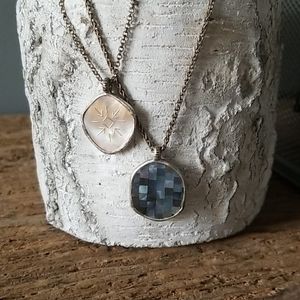 Double strand necklace